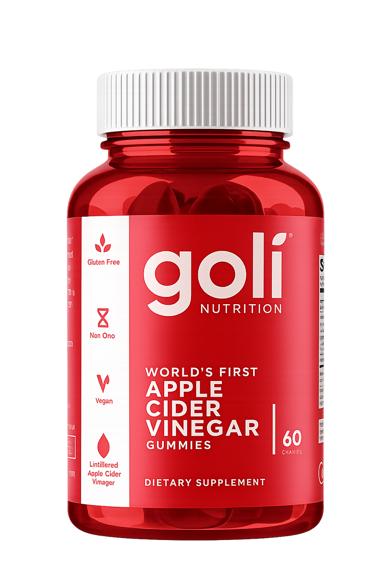Gomitas de vinagre de manzana Goli — suplemento digestivo vegano sin gluten