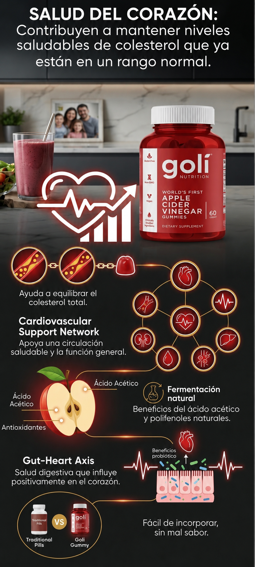 Vinagre de Manzana Goli
